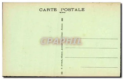 BREST — Schody Portu Handlowego — G. Artaud, Nantes — Rewers