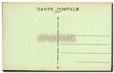 San Marcos — Playa del Viejo San Marcos — G. Artoud, Nantes — Reverso