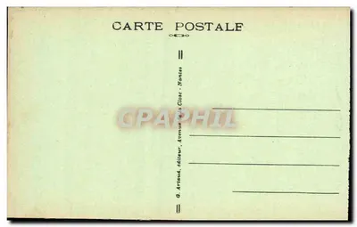 Le Conquet — Vista Geral — G. Artiaud, Nantes — Verso