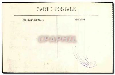 Sourdeilles — Sr. Rocher, único sobrevivente dos defensores da Casa da Última Cartuche — Soutvenir Français — Verso