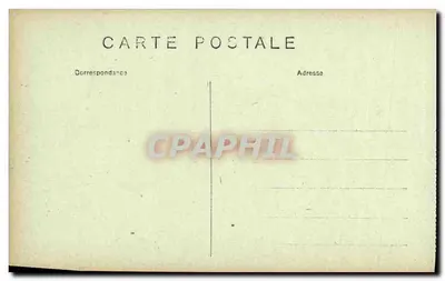Stara pocztówka Soissons Katedra św. Piotra Militaria — Rewers
