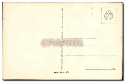 Pesto – Świątynia Neptuna i Bazylika — wydawca Brunner, n° 29-4 — Rewers