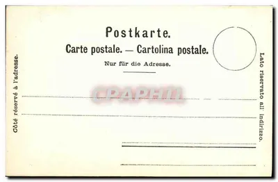Les Mythen — vista do lago Léman — Charnaux Frères & Cie, Genebra, n° 691 — Verso