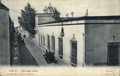 Calle 59 — Fifty-ninth Street — Propiedad de la Librería Peninsular — Cabrera, Fot.