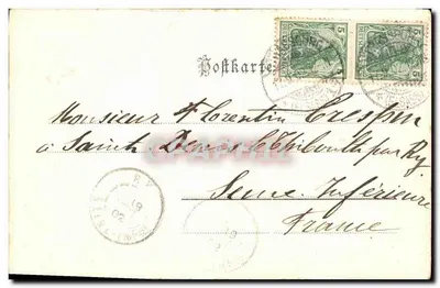 Strasbourg i. Els. — Altes Haus am Münsterplatz — Gohman & Dahne Trhnr. n° 38641 — Rückseite