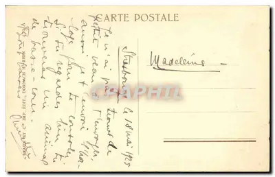 Strasbourg — Katedra, zegar astronomiczny — Braun et Cie, Dornach — Rewers