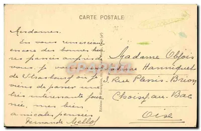 Estrasburgo - Fachada da Catedral — Harnignies, n°97 — Verso