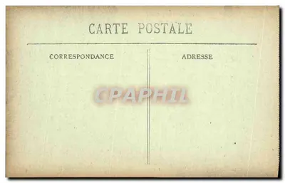 Reims — Rue Cérès — destruição após guerra — editor desconhecido, n° 19 — Verso