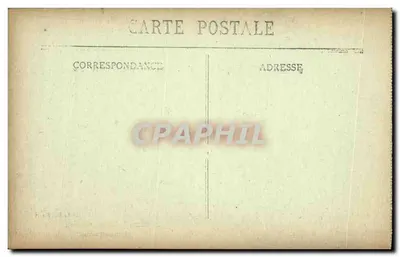 Reims — Rue de Nanteuil — Edição L. B., Paris — Verso