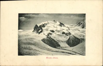 Monte Rosa — panoramic view — unidentified publisher