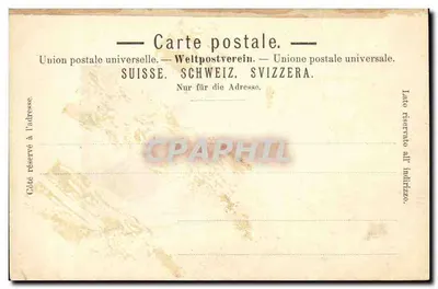 Monte Rosa — panoramic view — unidentified publisher — Back