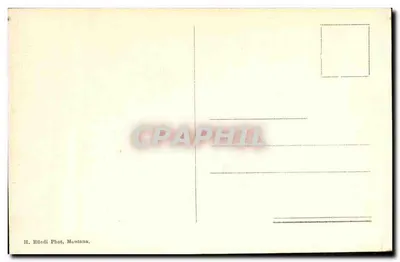 A serraria e a vallé de Anniviers — Montana s. Sierre — J J 7884 — Verso