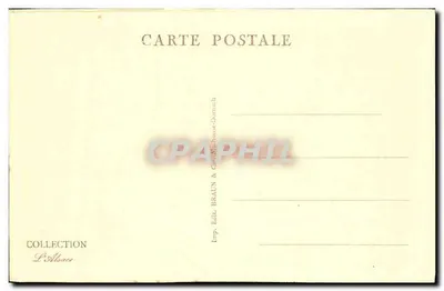 Une source sur la route stratégique de Sewen au Ballon d'Alsace — éditeur BRAUN & Cie, Dornach, n° 1024 c — Achterkant