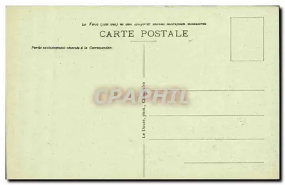 Falaise Morgat na Kapie Koźlej — dziwny skałka Sévellec-Coz — n°1397 — Rewers