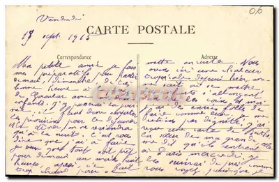 Morgat — Ogólny widok małych jaskiń widocznych przy niskiej mierze — Le Doaré, fotografia, Châteaulin — Rewers