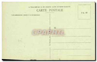 Morgat - Plaża przy pełni morskiej — wydawca Le Doiré, n° 1313 — Rewers