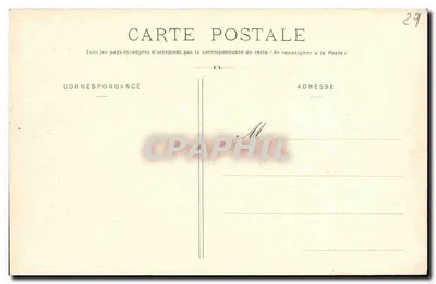 LE POULDU - Praia de Port-Castel — Coleção H. Lauguet, Port-Castel — Verso