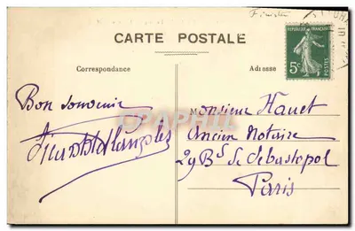 Le Pouldu - Plaża Kéréron — kolekcja H. Laurent, Port-Louis — Rewers