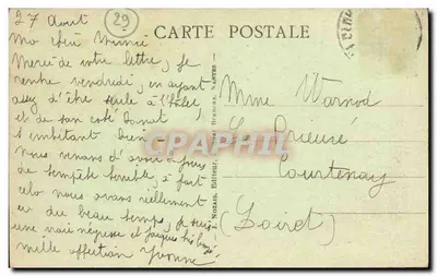Le Pouldu (Finistère) — Widok rzeki — Karta pocztowa z serii 'Les Pays de Sterphine' — Rewers