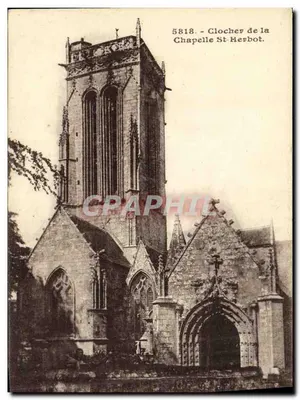 Torre da Capela de São Herbot — n° 5818 — editor não visível