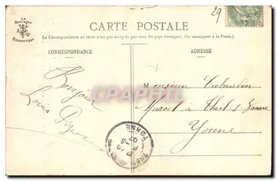 Wyspa Tristan i Elgnnon w Douarnenez — Bretagne Artistique, n°91 — Rewers