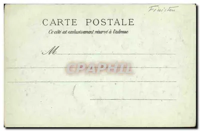 Kirche von Lampaul - Beerdigung des Christus — Sammlung Willaume, Quimper, Nr. 746 — Rückseite