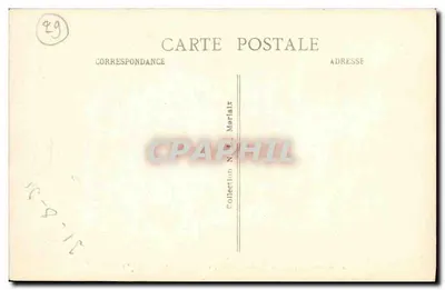St-Thégonnec (Finistère) — O Calvário e o Ossuário (século XVI) — editor não identificado, n° de série 6 — Verso
