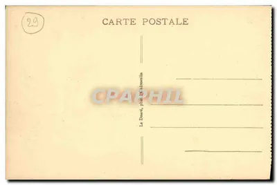 Perdão de Sainte-Anne em Paluel — As mulheres do país carregando sobre os ombros a estátua venerada — Le Doaré, fot. Châteaunlin — Verso