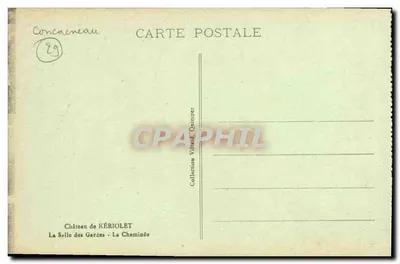 Castello di Kériole - La Sala delle Guardie - La Caminetta — Verso