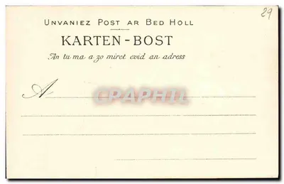 Brignogan — Elefant — Zbiór Villan Quimper, nr 863 — Rewers