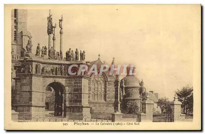 Pleyben — O Calvário (1560) — Lado Sul
