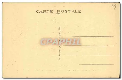 Pleyben — Detalhes do Calvário (Lado Norte) — Le Doaré, fot. Châteauulin — Verso