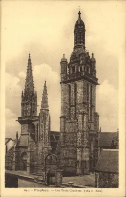 Pleyben — Os Três Sinos (1564 a 1600) — Le Doaré, Châteaulin