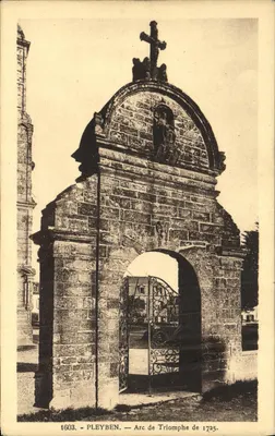 Pleyben — Arco da Vitória de 1725 — Le Dosré, fot. Chidjaoulin