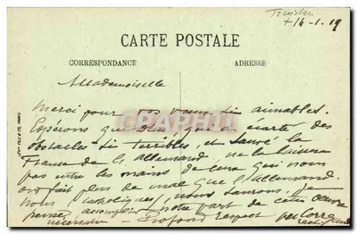 Pointe du Raz — Efekt fal w Zatoce Zmarłych — LL. — Rewers