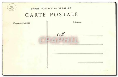 A Ponta do Raz, lado sul — Região de Audierne — Coleção Villard, Quimper — Verso