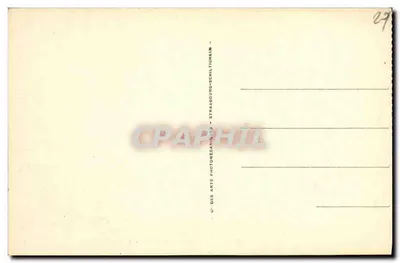 Ploumanach — Efecto mar cerca del Faro de Ploumanach — C° des Arts Photomécaniques, Estrasburgo — Reverso