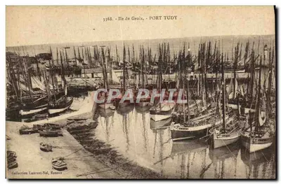 Ilha de Groix - Porto de Tudy — Coleção Laurent-Nel, Rennes, n° 3368