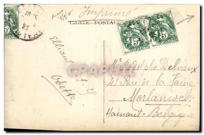 Elliante — La Vallée du Jet au Moulin de St-Clou - Le Château de Landanet — Imprime — Achterkant