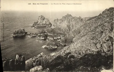 Baía dos Trépassés — A Ponta do Van (região de Audierne) — Editor: Chabignon, Quimper, n° 146