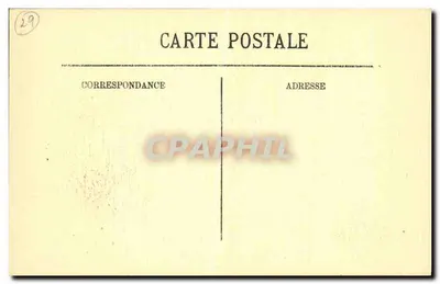 Audierne — A Praia — Edição Lojou — Verso