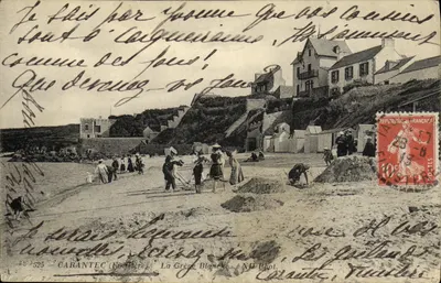 Carantec (Finistère) — A Grève Blanche — NH Phot. n°525