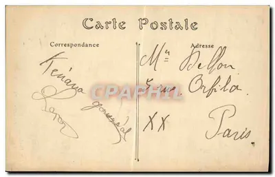 Primel (Finistère) — Saída da Gruta da Crevasse — NDMP, n°735 — Verso