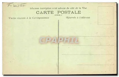Le Verdelet — Pittoreski widok Bretanii w burzowe pogody — Zbiór A. Waron, St-Brieuc — Rewers
