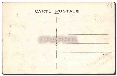 Val-andré — Wzgórza i Promenada Lingouare — A.W. 9370 — Rewers