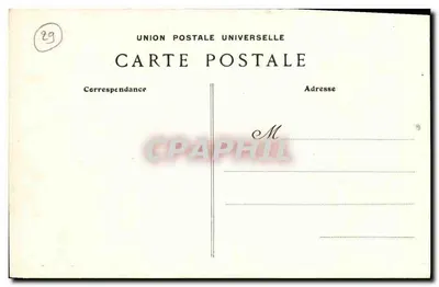 Penmarch — Skaliste wybrzeże Saint-Guénolé — Saut du Moine — Zbiór Villard, Quimper — Rewers