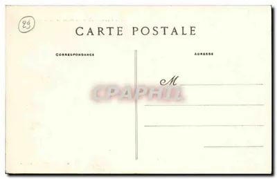 Penmarc'h — O Moine de Saint-Guénolé — Coleção Villard, Quimper, n°282 — Verso