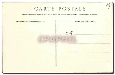 Punt van Penmarch — De Torche in Woede — Collectie Villare, Quimper — Achterkant