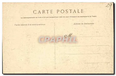 Les Rochers de Saint-Guénolé - La Tête de Lapin — Penmarch — Coleção Villard Quimper, n° 285 bis — Verso