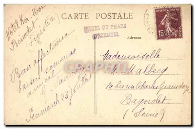 पेंमार्च - सेंट-गुएनोले के चट्टान, जहां 8 अक्टूबर 1870 को पांच शिकार ले जाए गए थे - कलेक्शन वेरांड — पीछे
